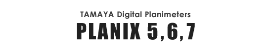 TAMAYA Digital Planimeters PLANIX 5,6,7
