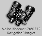 Marine Binoculars 7×50 BIFR Navigation Triangles